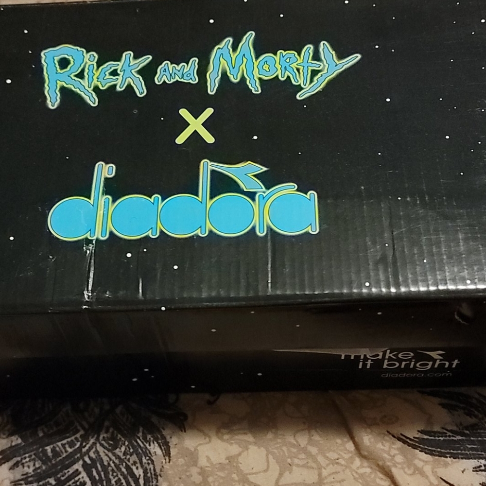 Rick and morty sneakers